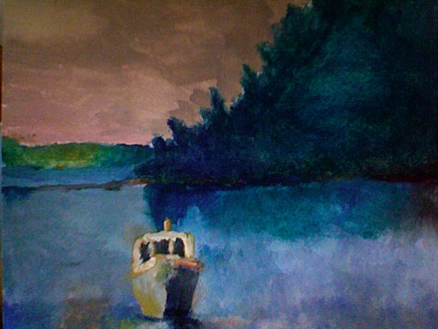 Boat in Maine